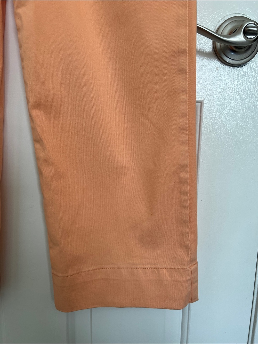 Bagatelle Collection Peach Cropped Wide-Leg Pants - Picture 3 of 7